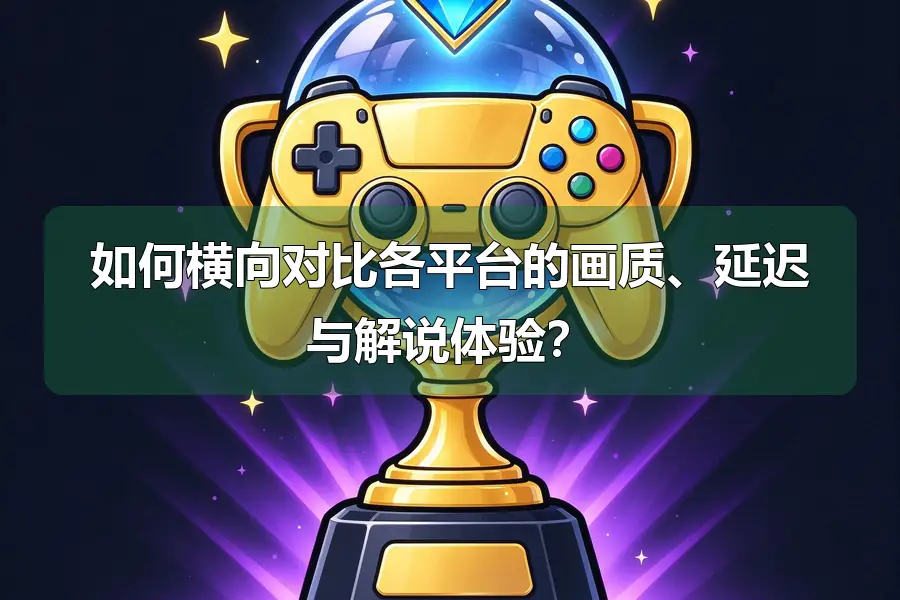 如何横向对比各平台的画质、延迟与解说体验？