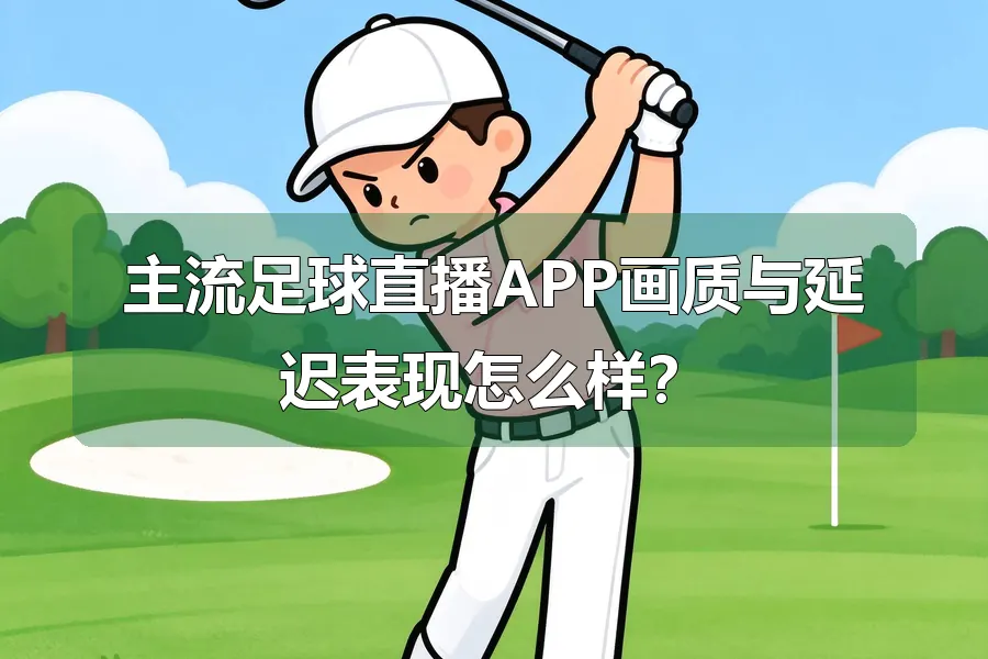 主流足球直播APP画质与延迟表现怎么样？